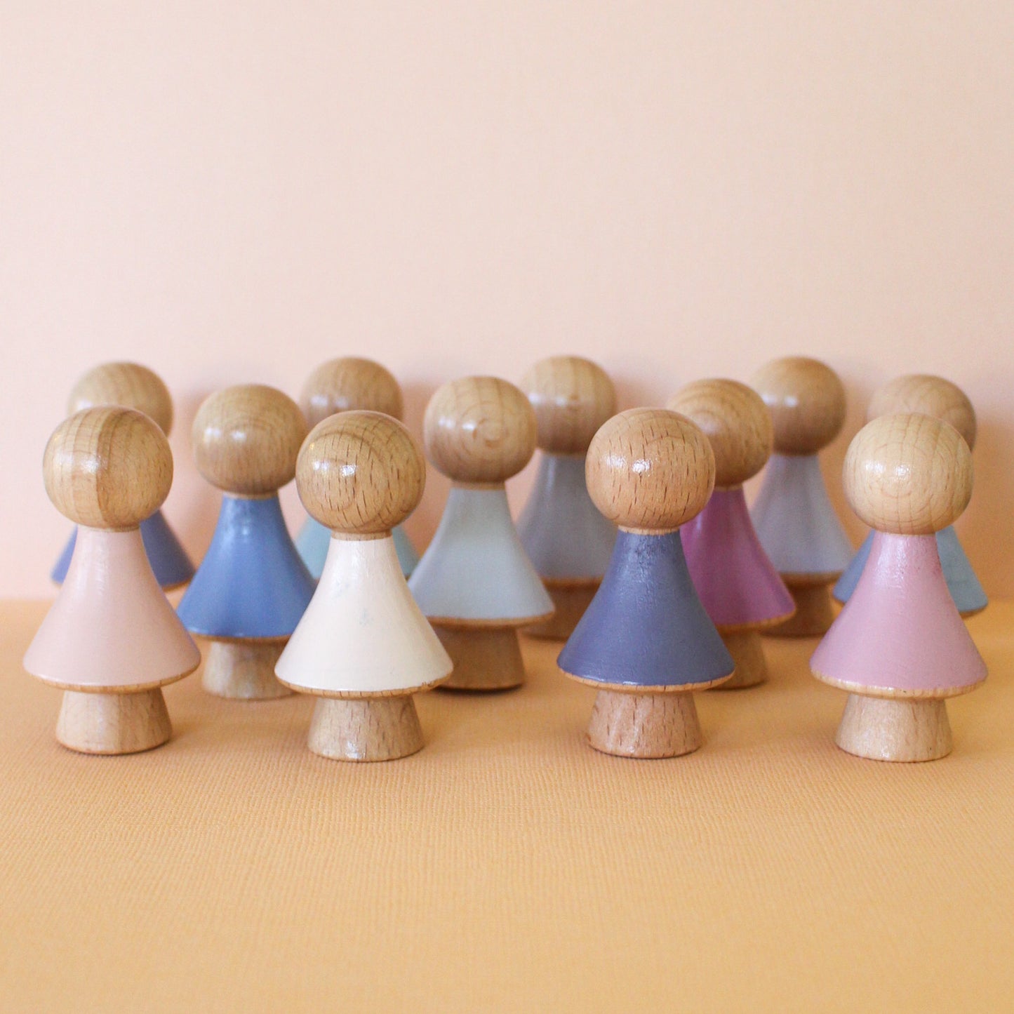 Wooden Frankie Peg Dolls